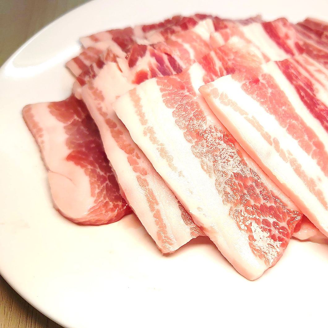 日本産豚カルビ 焼肉/ Japanese Pork belly yakiniku（200g）